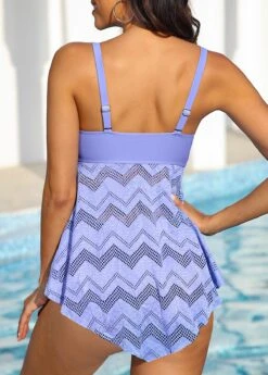 Twist Purple Lace Stitching Swimdress Set 9 Twist Purple Lace Stitching Swimdress Set -AquaLina Store 318156 P 16715885511991