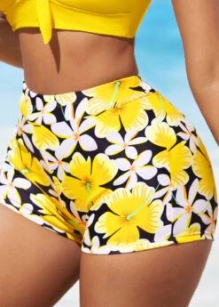 Bowknot Yellow Tie Back Bikini Set 13 Bowknot Yellow Tie Back Bikini Set -AquaLina Store 318713 P 16697193730382