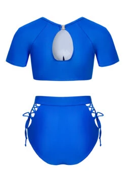 Cut Out Royal Blue Lace Up Bikini Set -AquaLina Store 320764 P 1697781226861