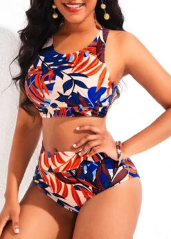 Two Piece High Waisted Bikini Set -AquaLina Store 331449 P 16844729102492