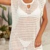 Cut Out Design Hole White Cover Up -AquaLina Store 333563 P 16847357617790